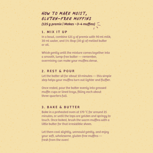 Chocolate Coffee Muffin premix