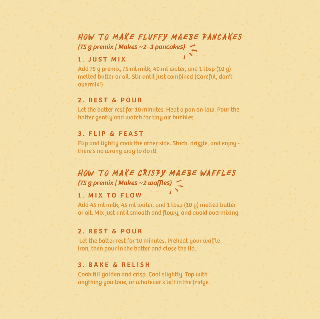 Chocolate Pancake & Waffle Premix