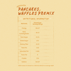 Chocolate Pancake & Waffle Premix