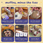 Vanilla Blueberry Muffin Premix - Pack of 2
