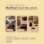 Two Flavours. Endless Baking Possibilities
